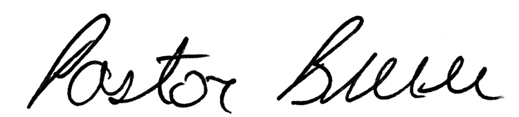 Pastor Bruce Signature